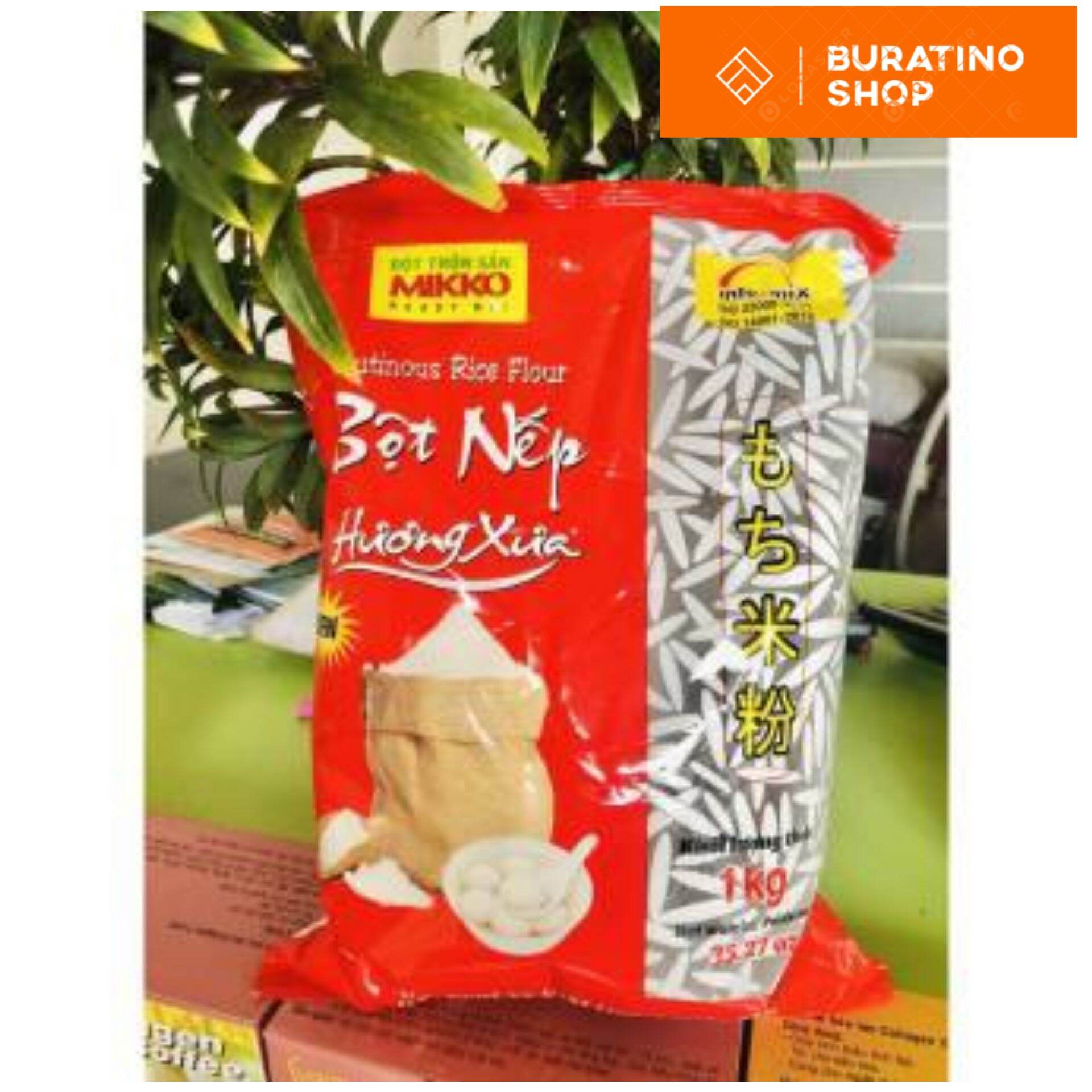 Bột nếp trộn sẵn Hương Xưa-Mikko 1kg