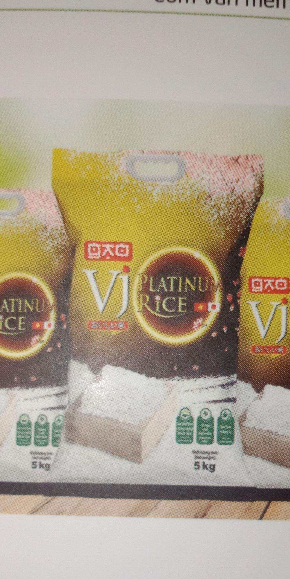 gạo VJ  PLATINUM RICE 5kg