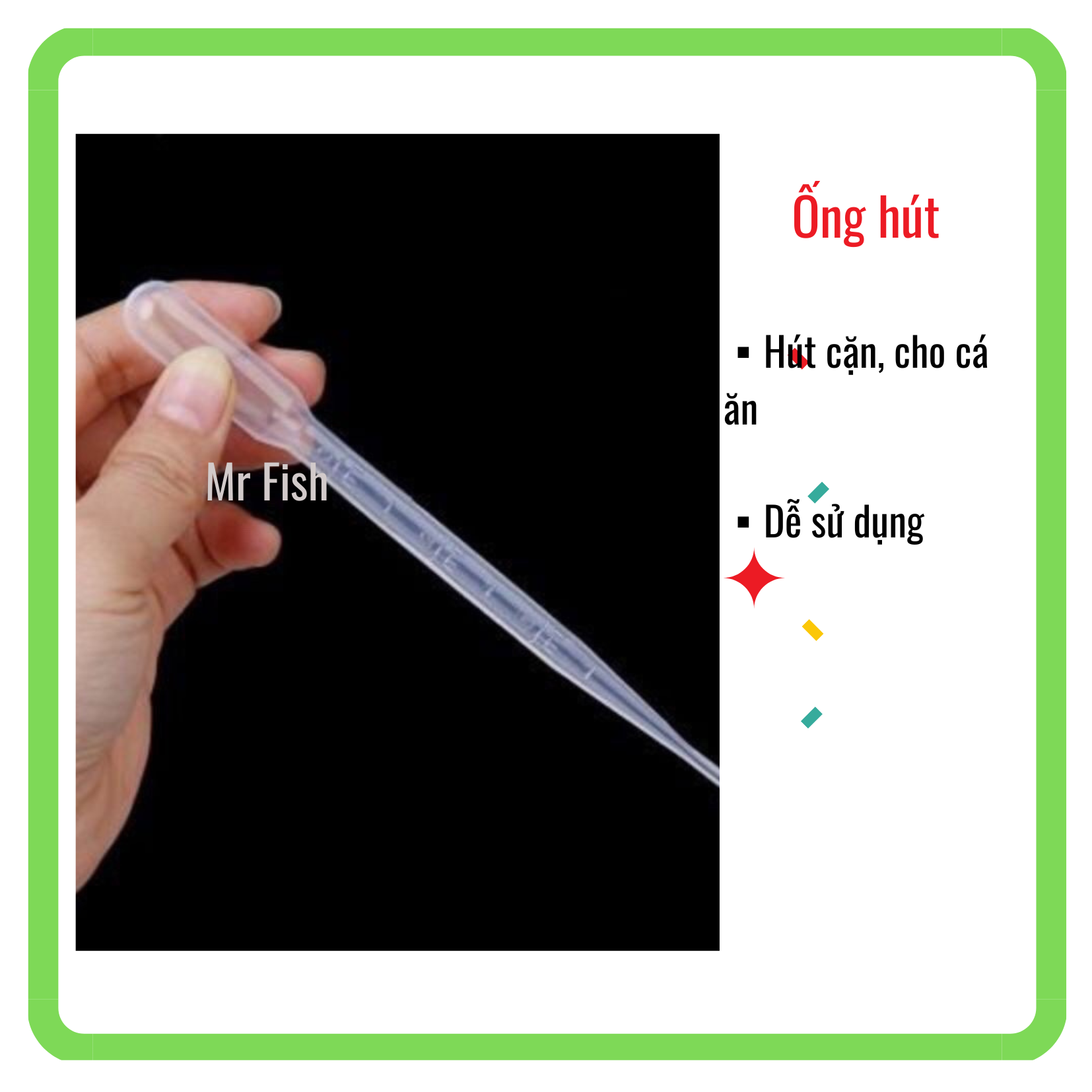 Ống hút 3ml, 5ml, 10ml - ống hút artemia, bobo, vệ sinh bể cá - mr fish