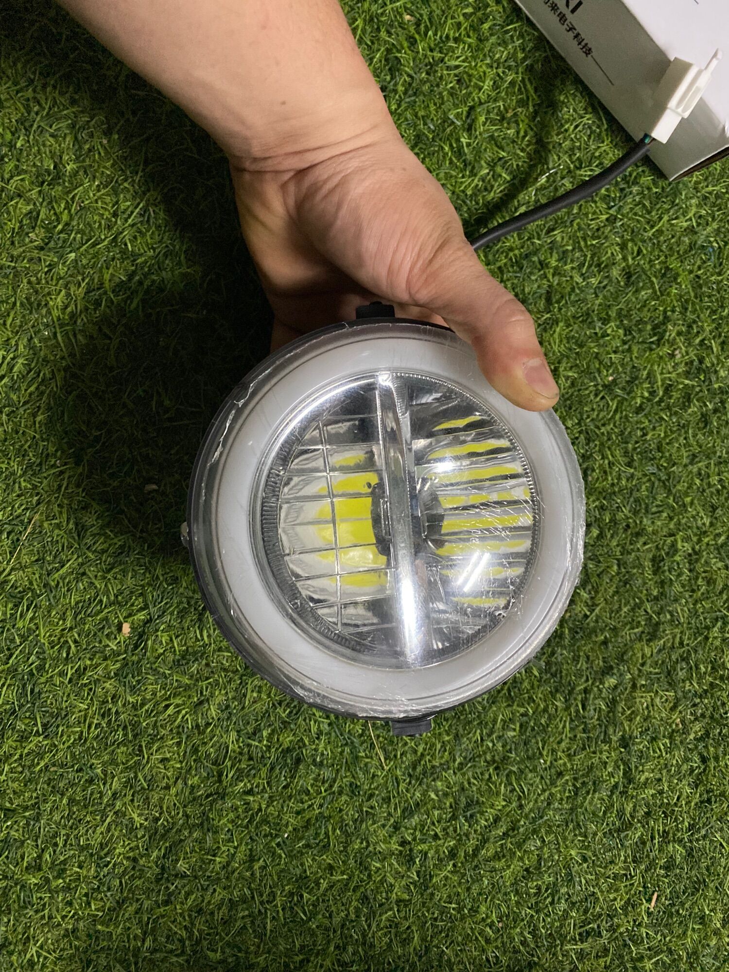 Pha đèn led 2 tầng xe máy điện Vespa DK