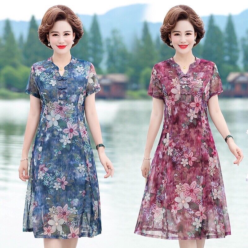 [FreeshipMAX] ĐẦM TRUNG NIÊN SANG TRỌNG DỰ TIỆC TQ01_thoitrangtrungnien68