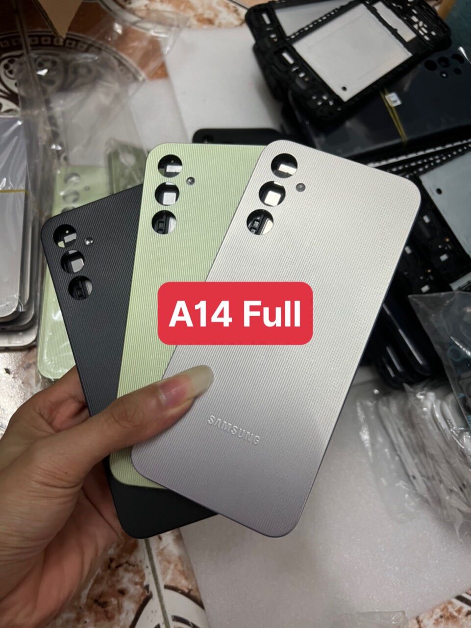 Bộ vỏ samsung a14 5g full xương