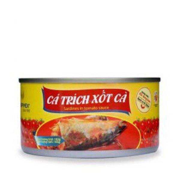 Set 3 hộp Cá trích xốt cà Seaspimex 185g