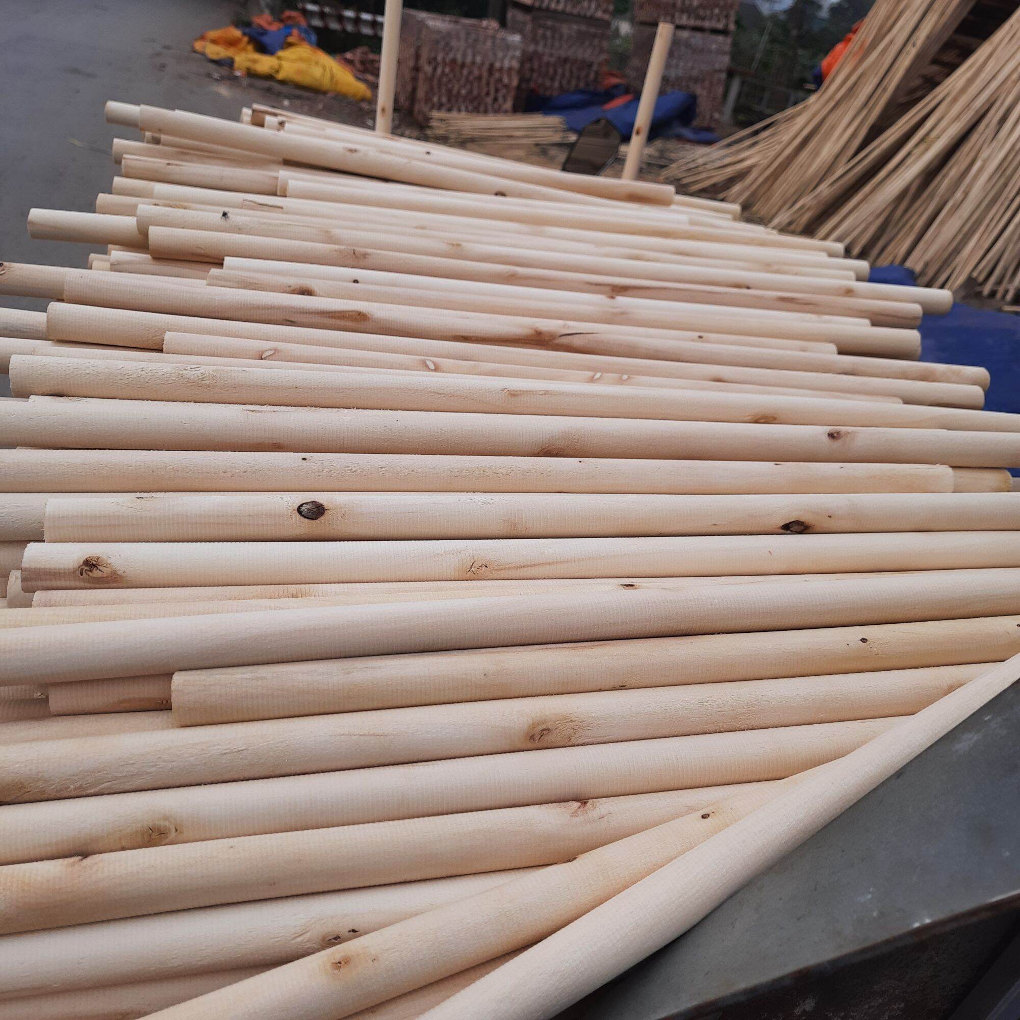 Thanh Gỗ Tròn Dài 50cm Gỗ Bồ Đề ( Các Kích Cỡ)