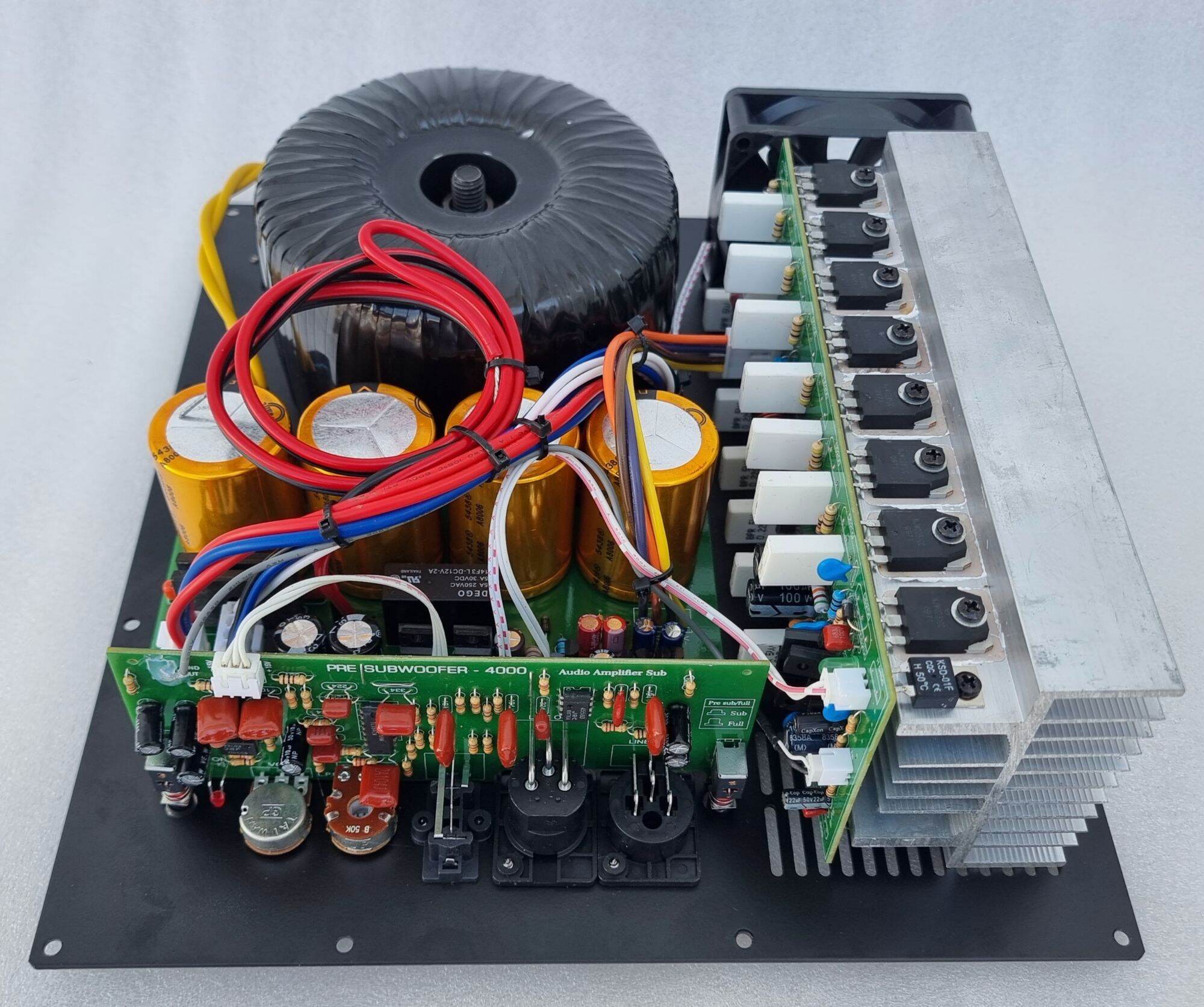 mạch sub điện 16 sò cao cấp sử dụng được cho loa full