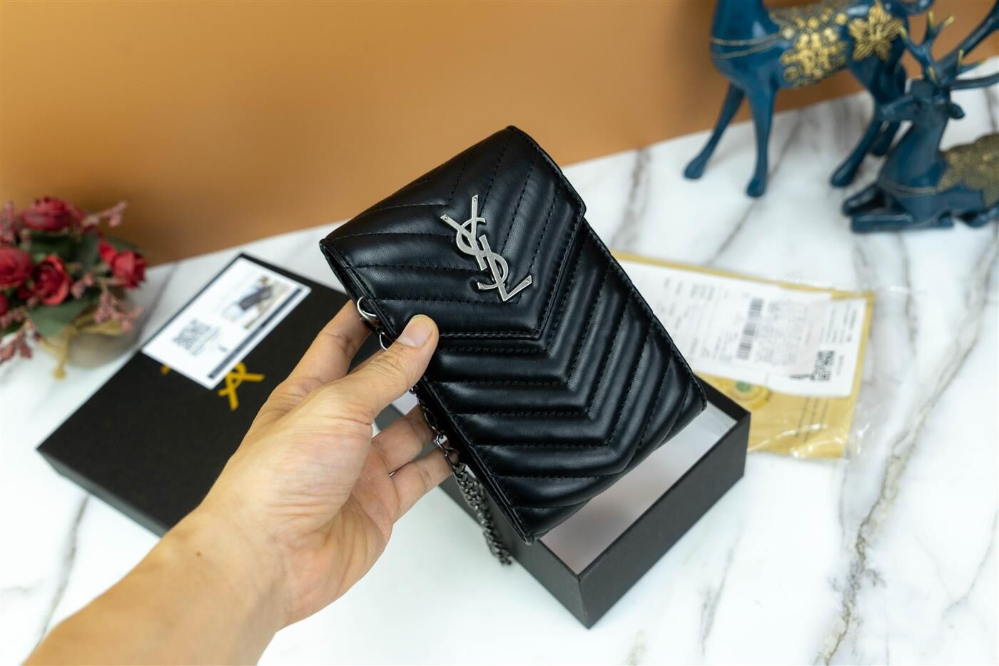 TÚI ĐIỆN THOẠI YSL (FULLBOX)# Mã 1646