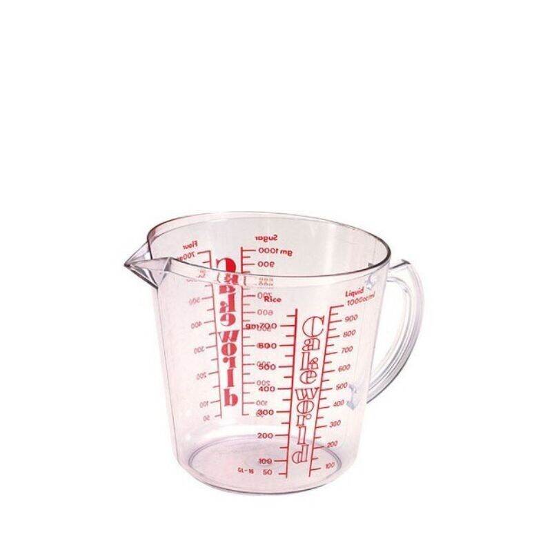 Ca nhựa có vạch đong thể tích 1000ml