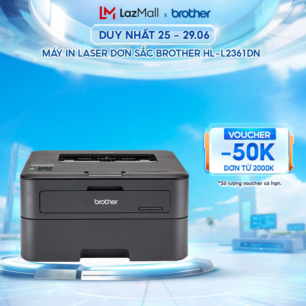 Máy in laser đơn sắc Brother HL-L2361DN