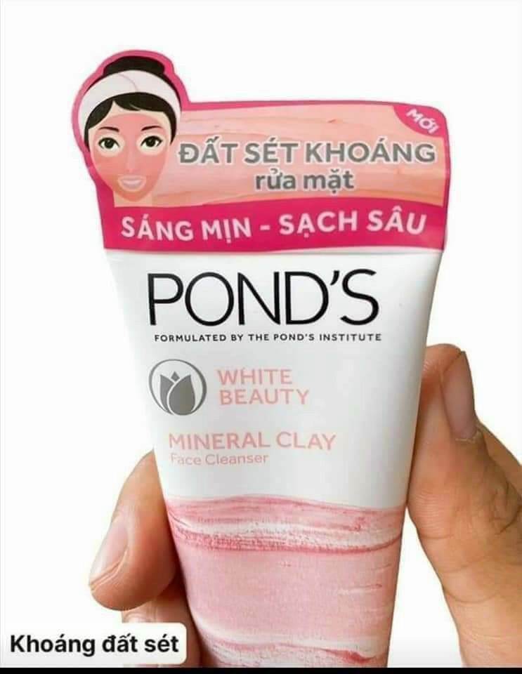 [Hcm]2 Srm Đất Sét Khoáng Ponds 40Ml