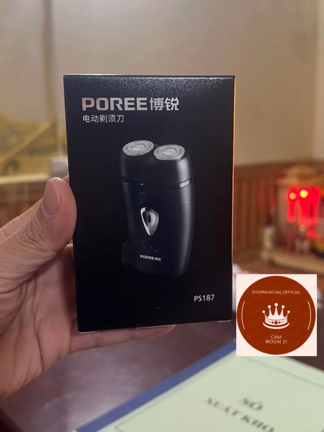 Máy cạo râu poree ps187 chính hãng