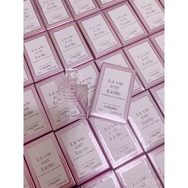 Nước hoa mini Lancome La Vie Est Belle Flowers of Happiness 4ml
