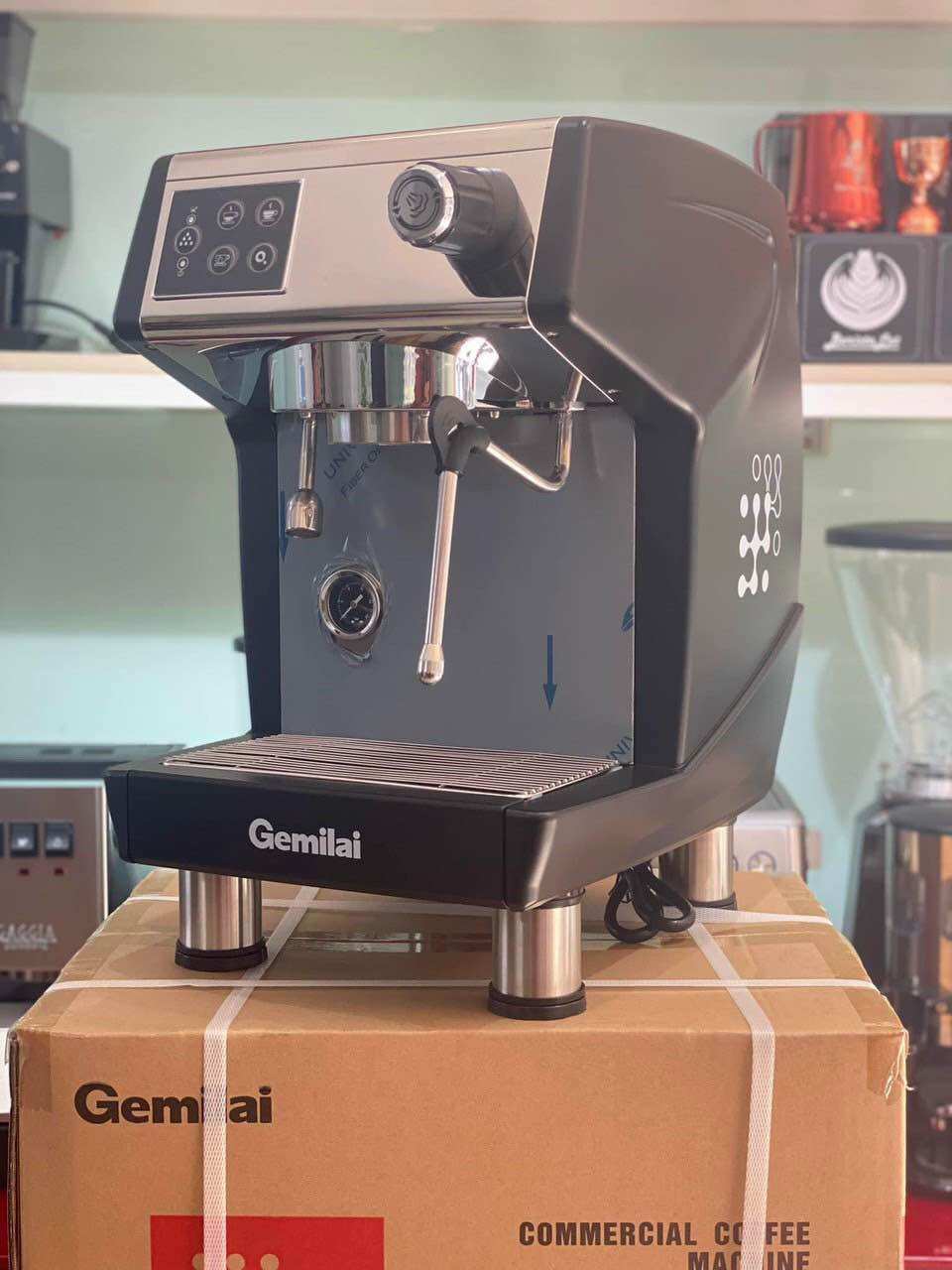 Máy pha cafe gemilai crm 3200b new 100% còn hàng
