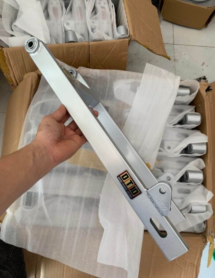 Gắp Không phay 52cm cho Sirius 50/110, wave 100, dream ( kèm cốt bánh, pát tăng sên)