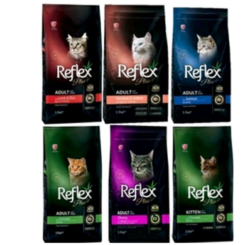 Hạt Reflex Plus cho mèo các loại - túi 1.5kg