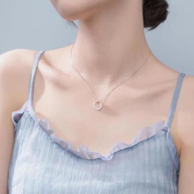 Dây chuyền bạc Ý sang chảnh