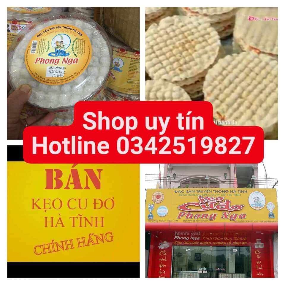 Đặc sản Cu Đơ Hà  Tĩnh hộp 600 g