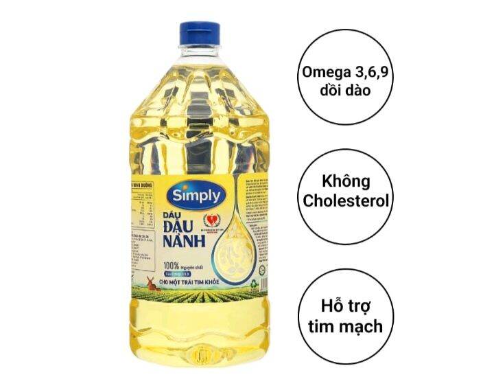 Dầu Ăn Simply Đậu Nành 2 lít