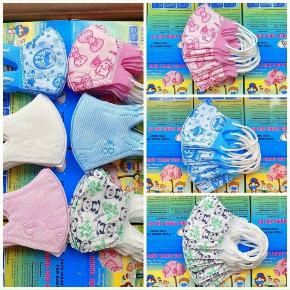 Khẩu trang 5D em bé Nam anh hộp 10c
