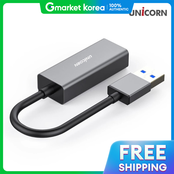 UNICORN | Unicorn Clan-1000Ga A-Type Gigabit USB Wired Lan Card Adapter Aluminum Body Giá 581,700 Đồng*Miễn phí vận chuyển