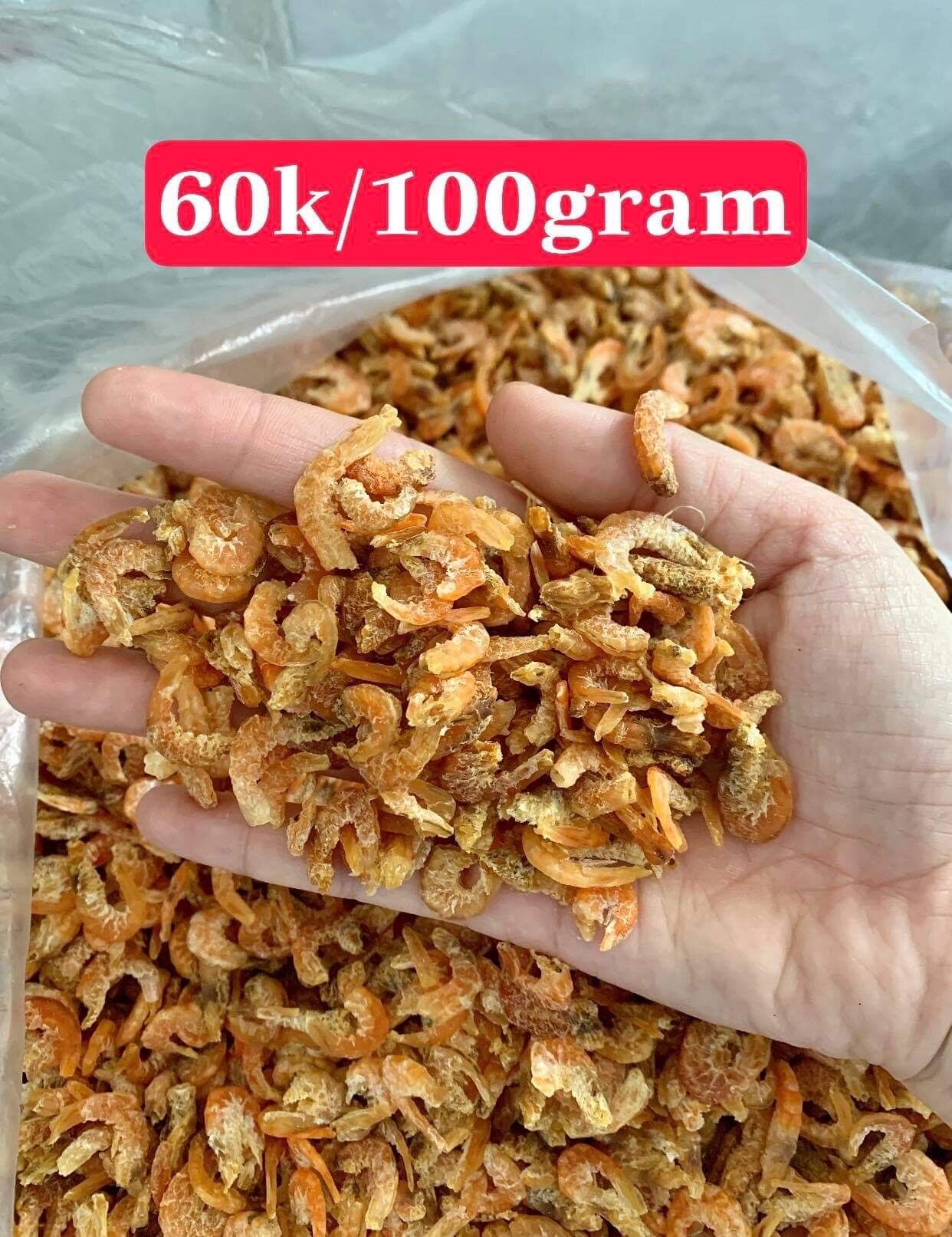 Tôm khô con - 60.000/100gr
