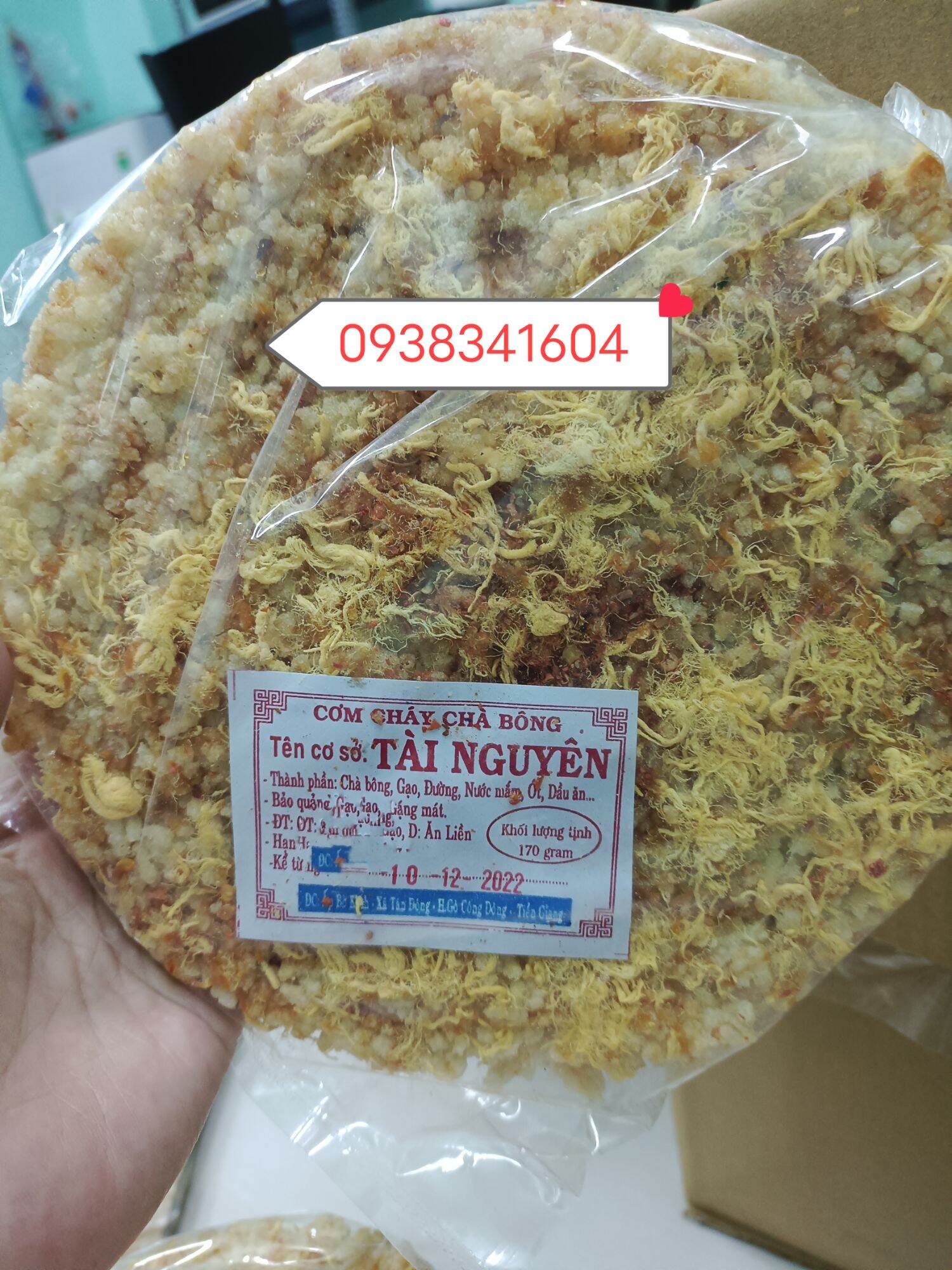 CƠM CHÁY CHÀ BÔNG TÀI NGUYÊN