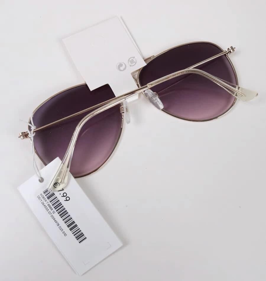 [SALE]Kính Mát Gọng Kim Loại H&M XK