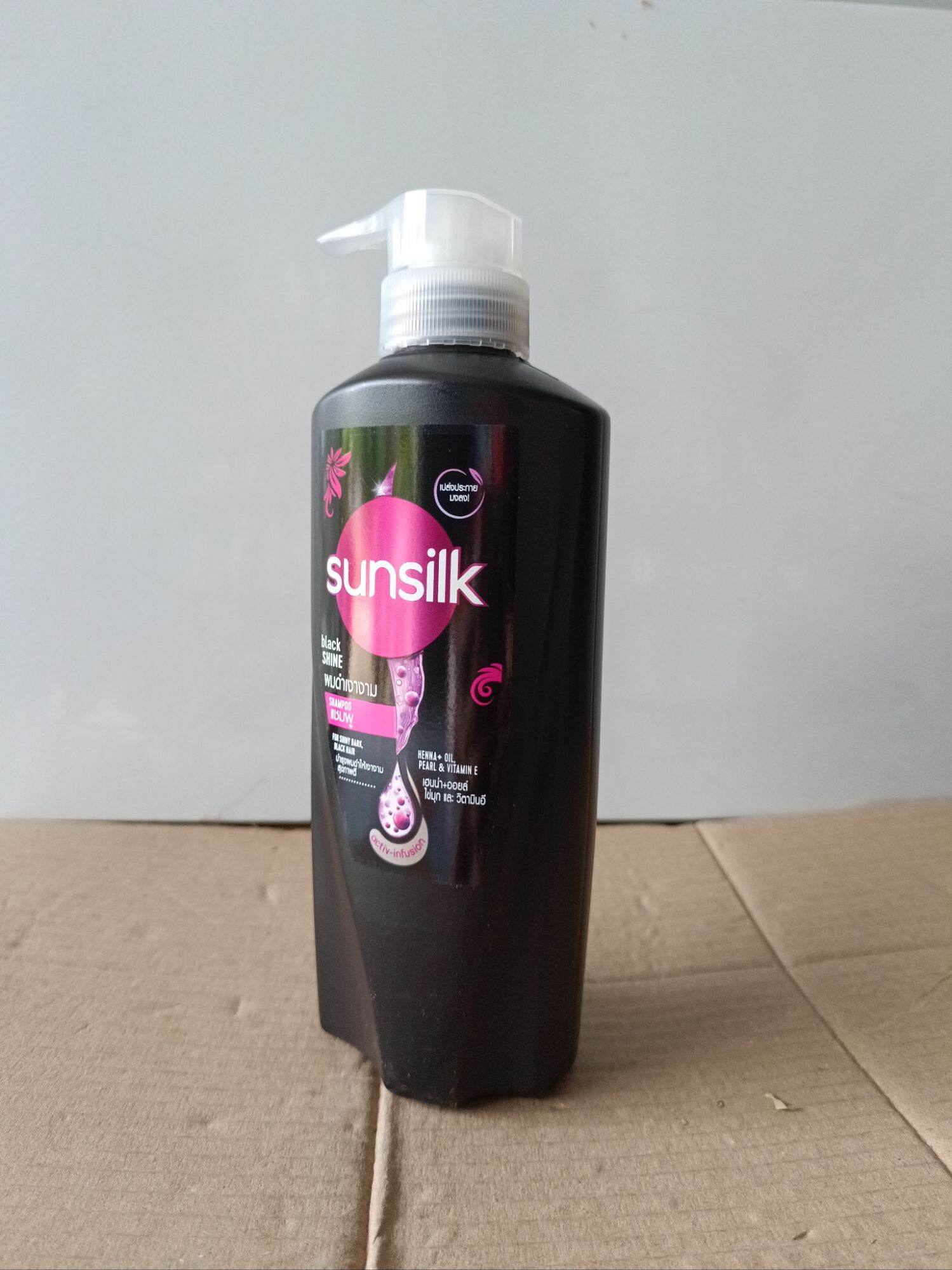 Dầu gội sunsilk thái lan -chai 400ml màu đen