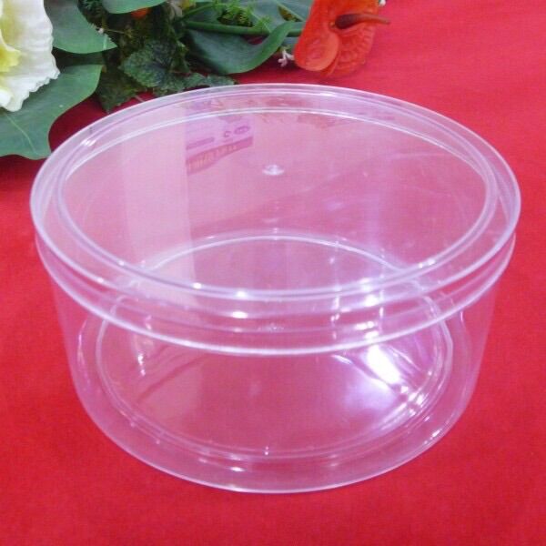 [Bán chạy] Hộp nhựa mica tròn (đựng 500 gram hạt điều) - Loại nặng 85gr