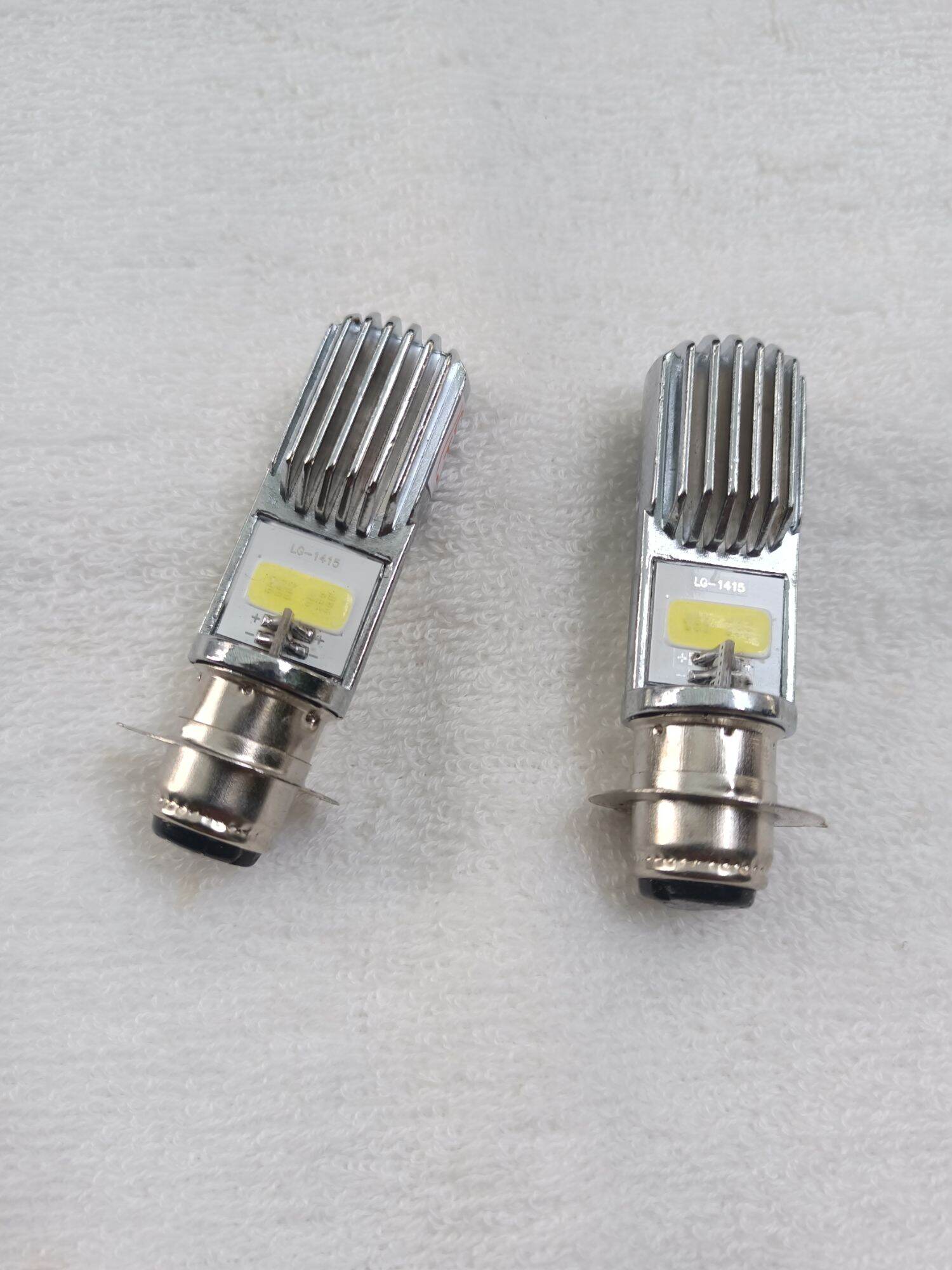 Đèn led cho xe wave 2 bóng siêu sáng - bộ 2 bóng cao cấp