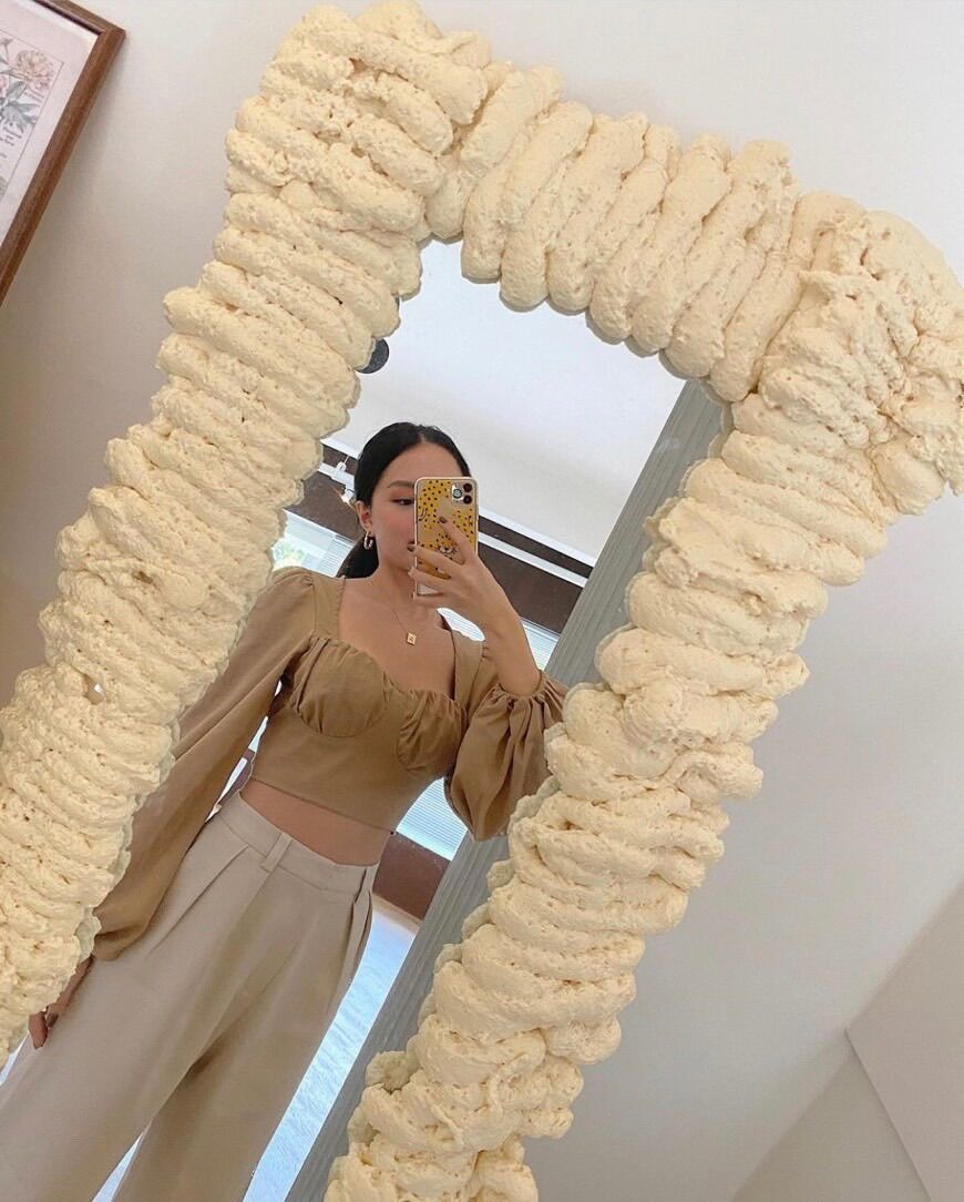 áo croptop cột nơ lưng , cúp ngực tay phồng