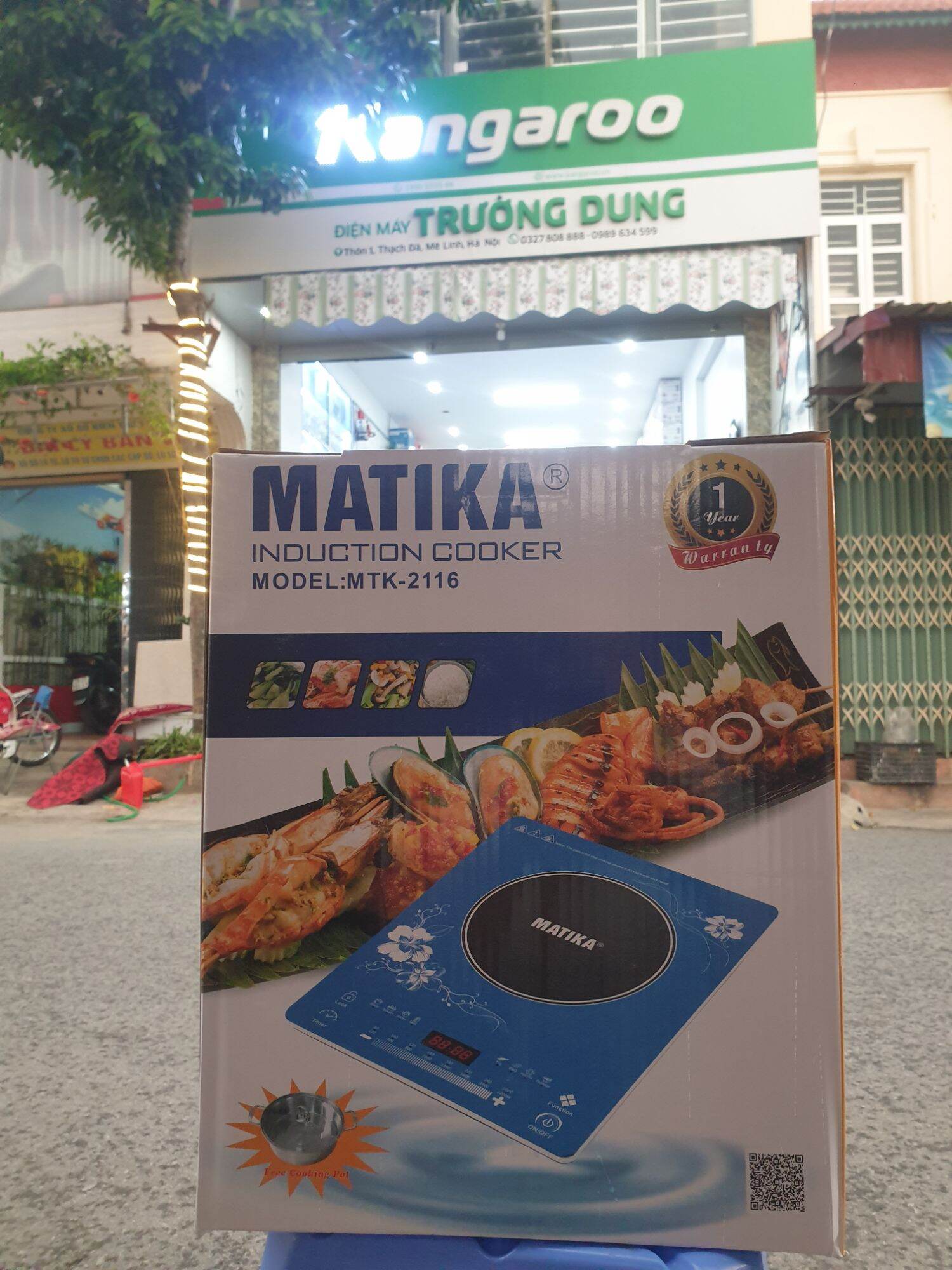 Bếp điện từ MATIKA . MTK 2116