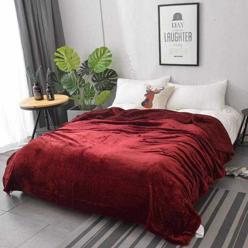 Chăn lông cừu ULTIMATE xuất Hàn kích thước 2mx2m3