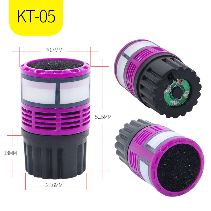 Microphone Core Mic Circuit Anti Howl Professional Dynamic Circle KTV Universal Sound Head Mic Core Audio Video Accessories