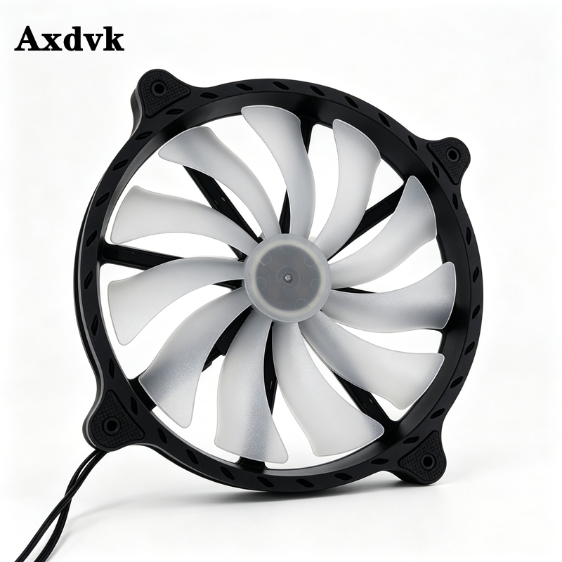 RGB Lighting Quiet Computer Cooling Fan 20cm Giá 202,000 Đồng*Miễn phí vận chuyển