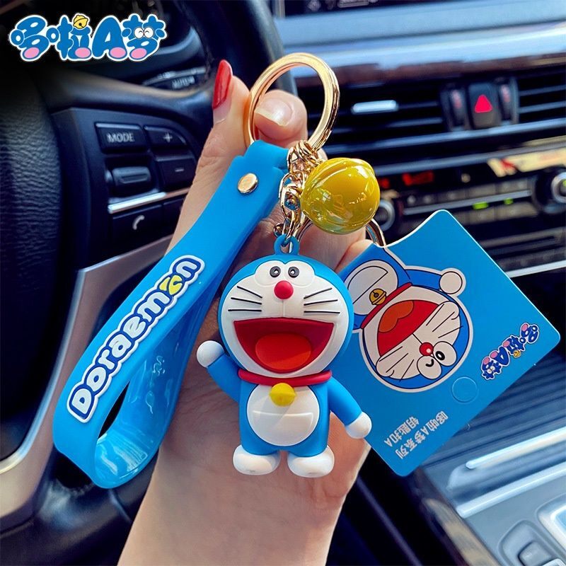 MÓC KHÓA HÌNH DOREAMON (trái dâu tây)