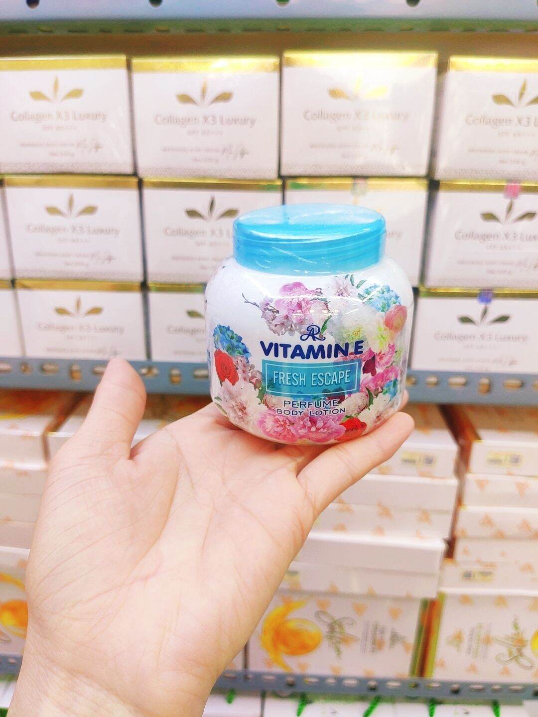 [Hcm]Kem Dưỡng Thể Vitamin E Hương Nước Hoa Thái Lan ( 200Ml )