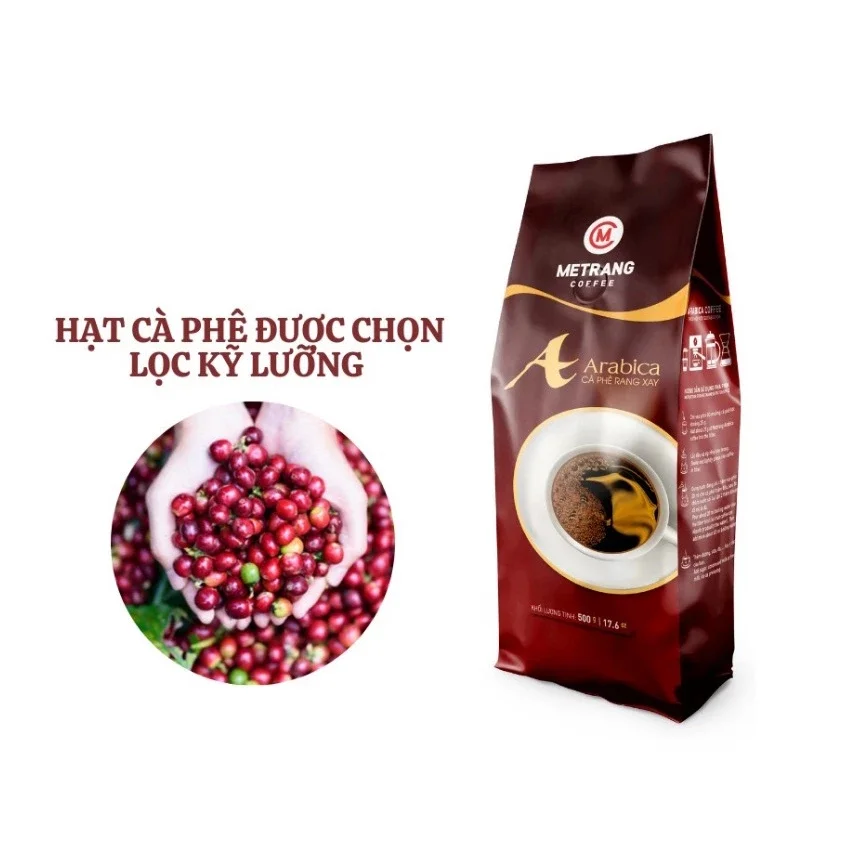 CÀ PHÊ MÊ TRANG ARABICA (100% HẠT ARABICA TÚI 500G)