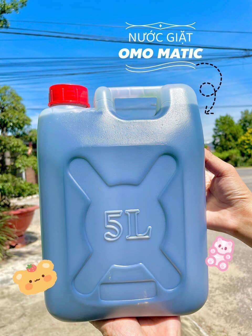 Nước giặt xả hương omo matic 5 lít