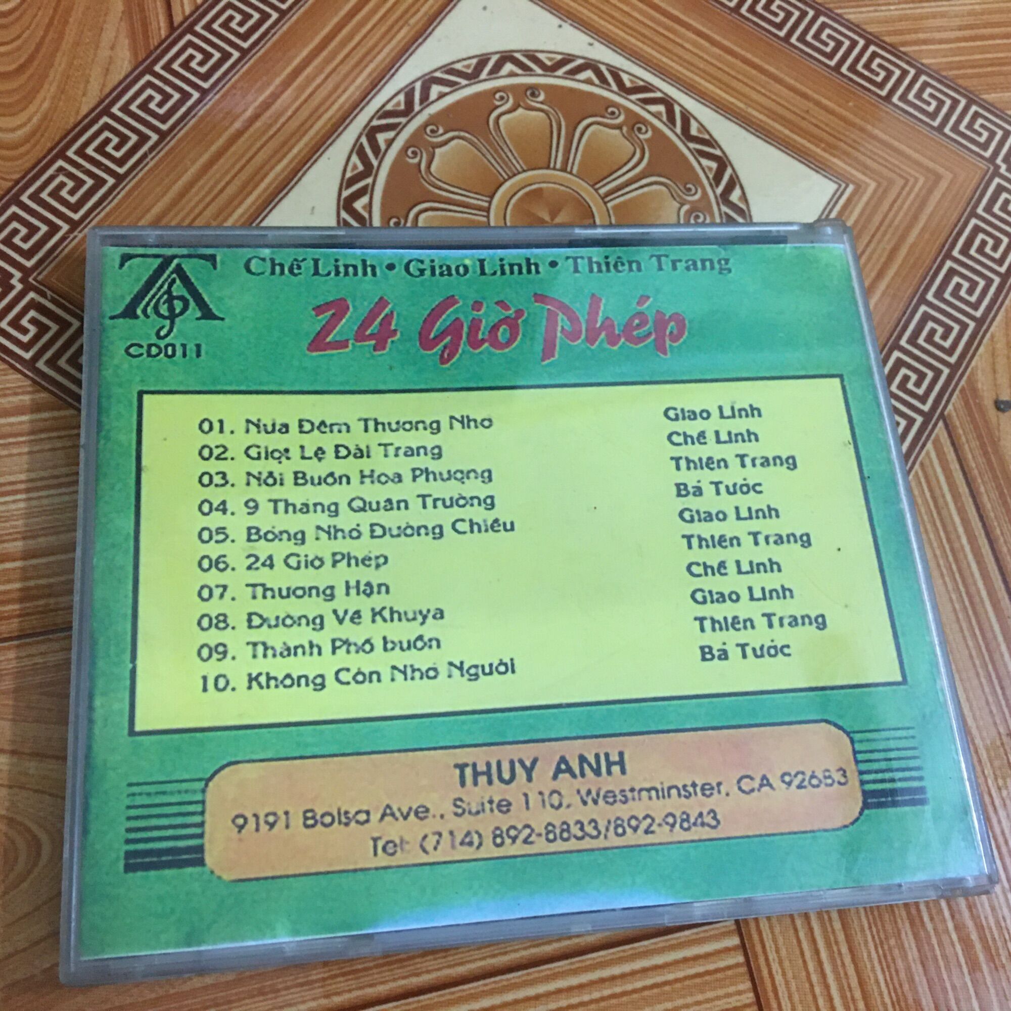 Bộ 2 đĩa CD