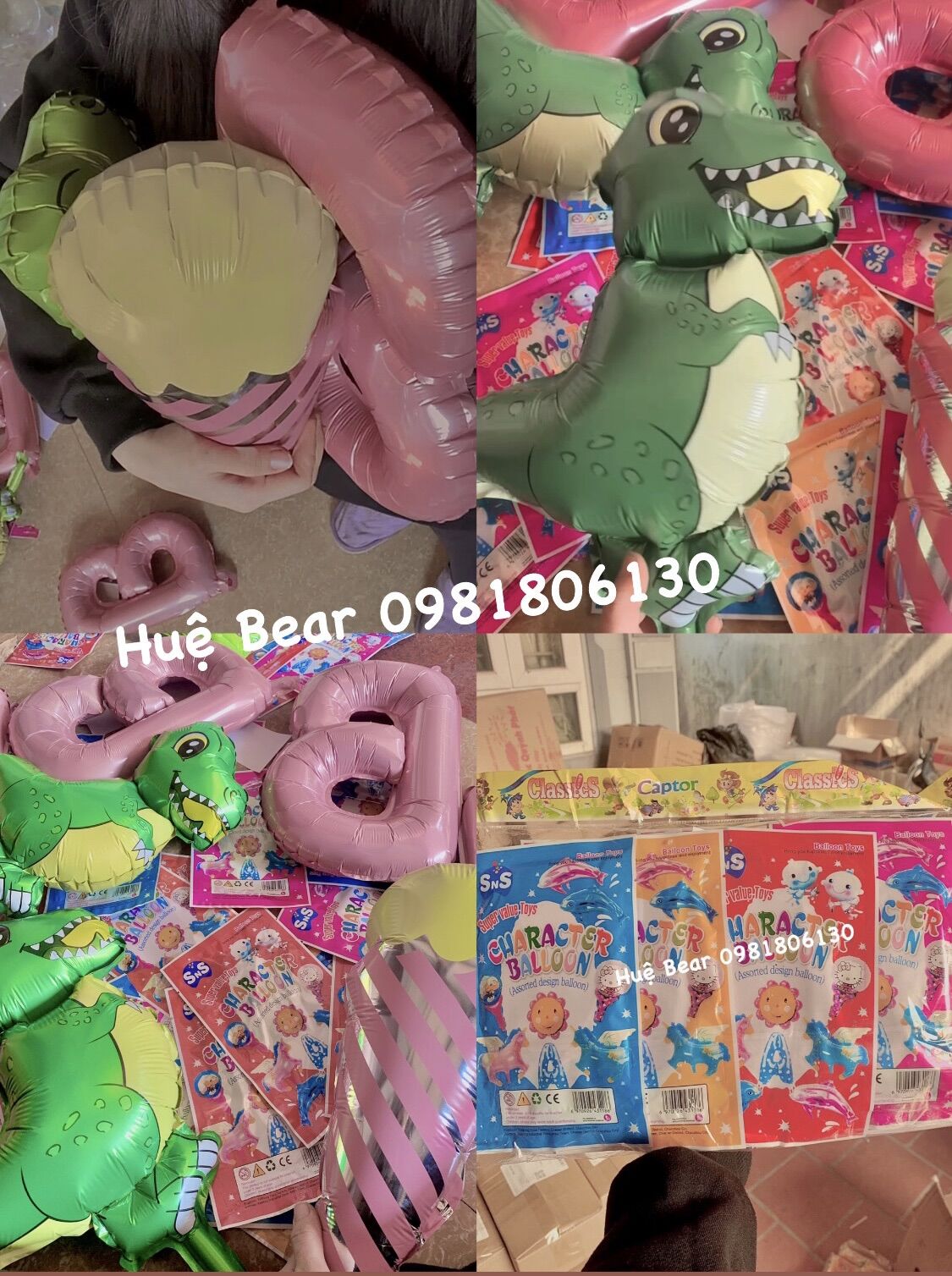 2bịch bong bóng trúng thưởng