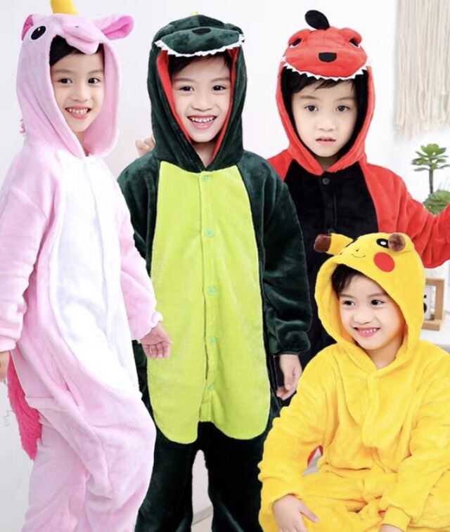 1 bộ đồ thú Pikachu nhiều size