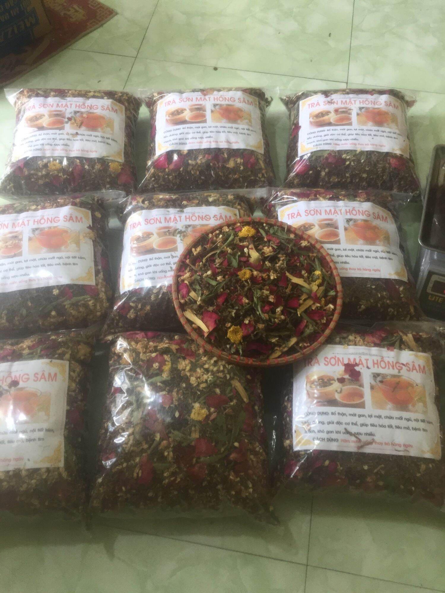 TRÀ SƠN MẬT HỒNG SÂM LOẠI THƯỢNG HẠNG