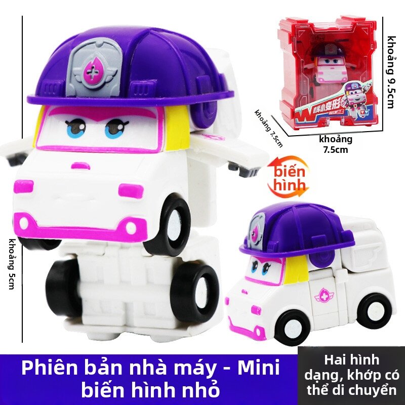Bộ Robot Nhỏ Biến Hình Super Wings