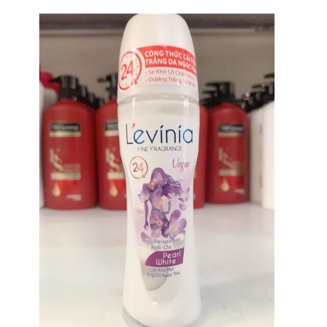 Lăn khử mùi L'evinia trắng da Ngọc trai 65g