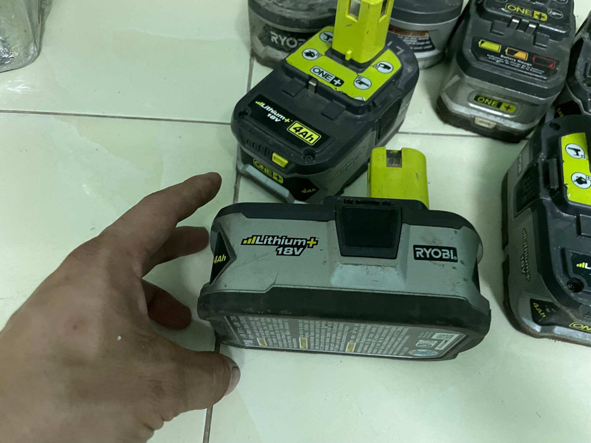 PIN RYOBI 18V-4AH