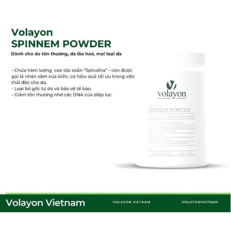 [CHIẾT] Mặt nạ bột Volayon chuyên dùng cho spa (Hyaloten Powder, Spinnem , Stoquiren)