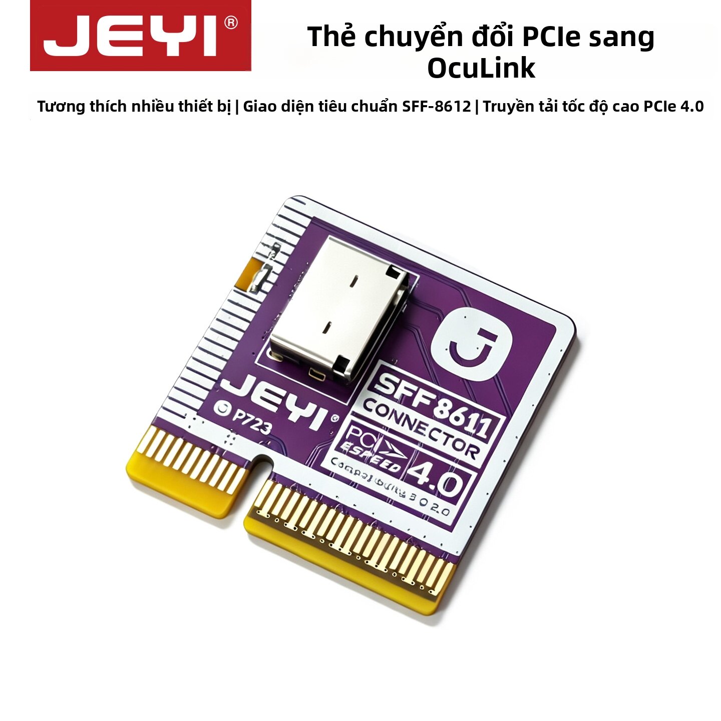 JEYI | PCIe to OCuLink Adapter M.2 Expansion Card for Notebook Giá 165,000 Đồng*Miễn phí vận chuyển