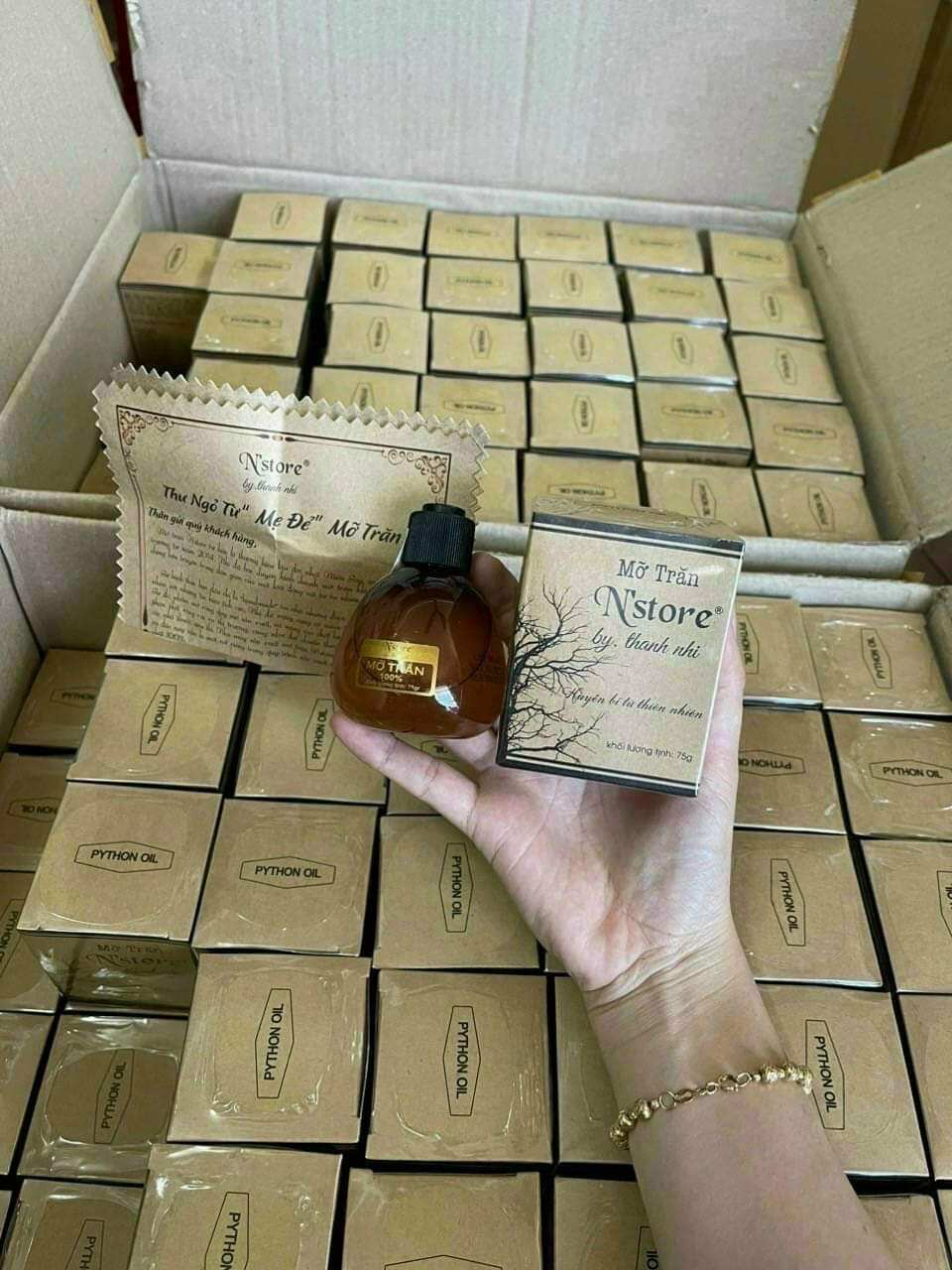 Mỡ Trăn N'store Thanh Nhi Chính Hãng