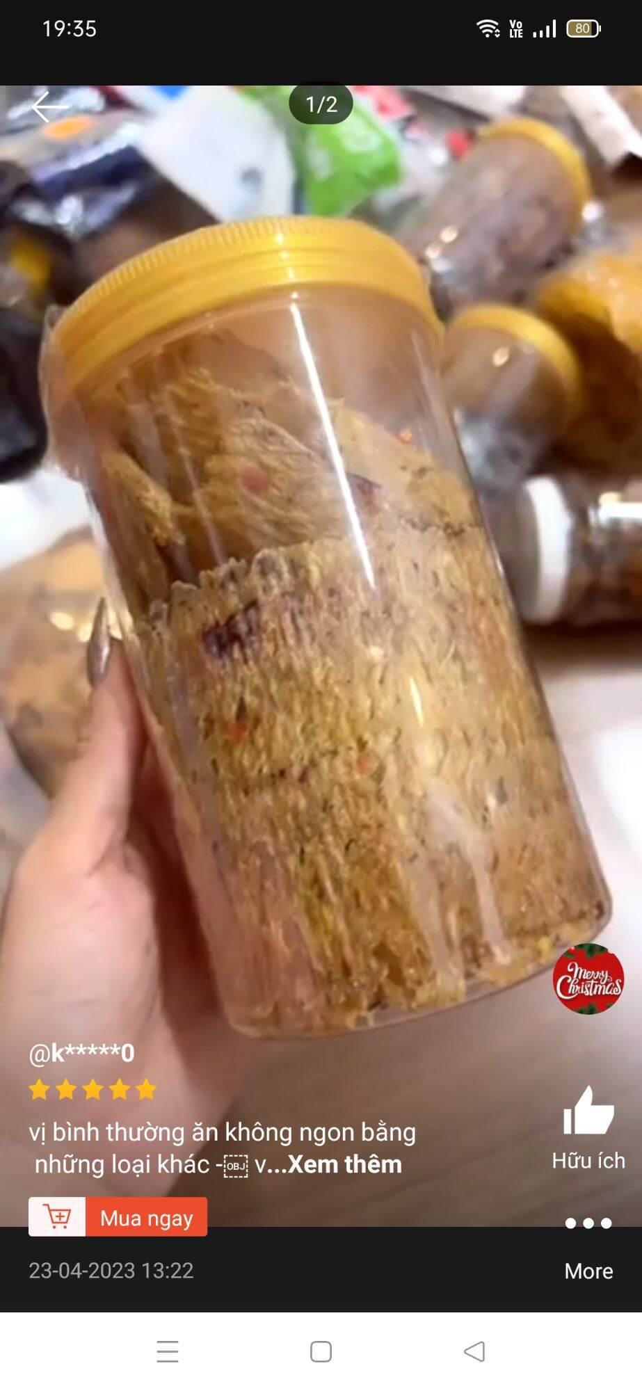 Squid Rolled in Seasoned Skin - Whole Jar 200g