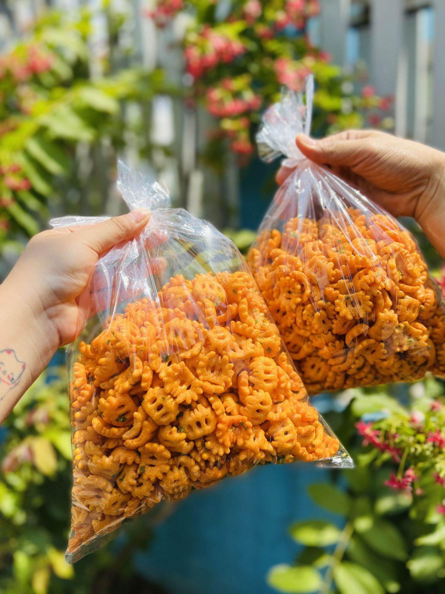 Bánh snack cua hành 500g